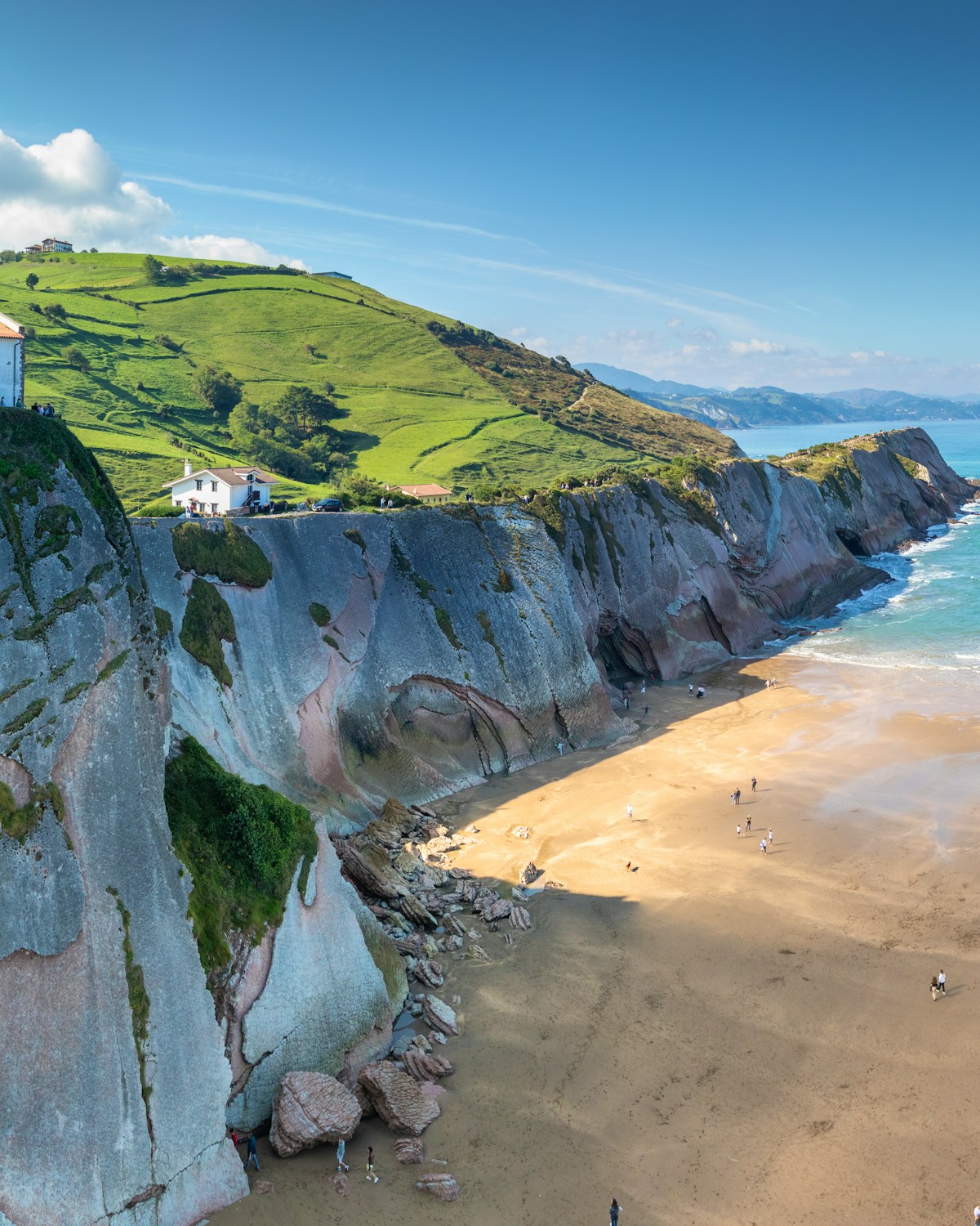Surfing in Basque Country, Spain — Basque Country surf coast, Spain