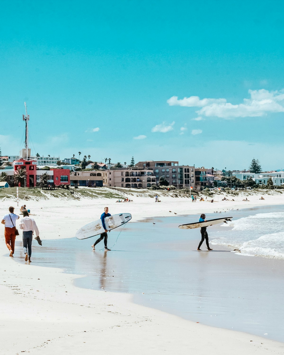 Surfing in Jeffreys Bay, South Africa — Jeffreys Bay surf coast, South Africa