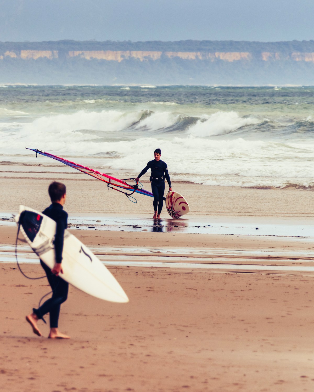 Surfing in Oeste, Portugal — Oeste Atlantic surf coast, Portugal