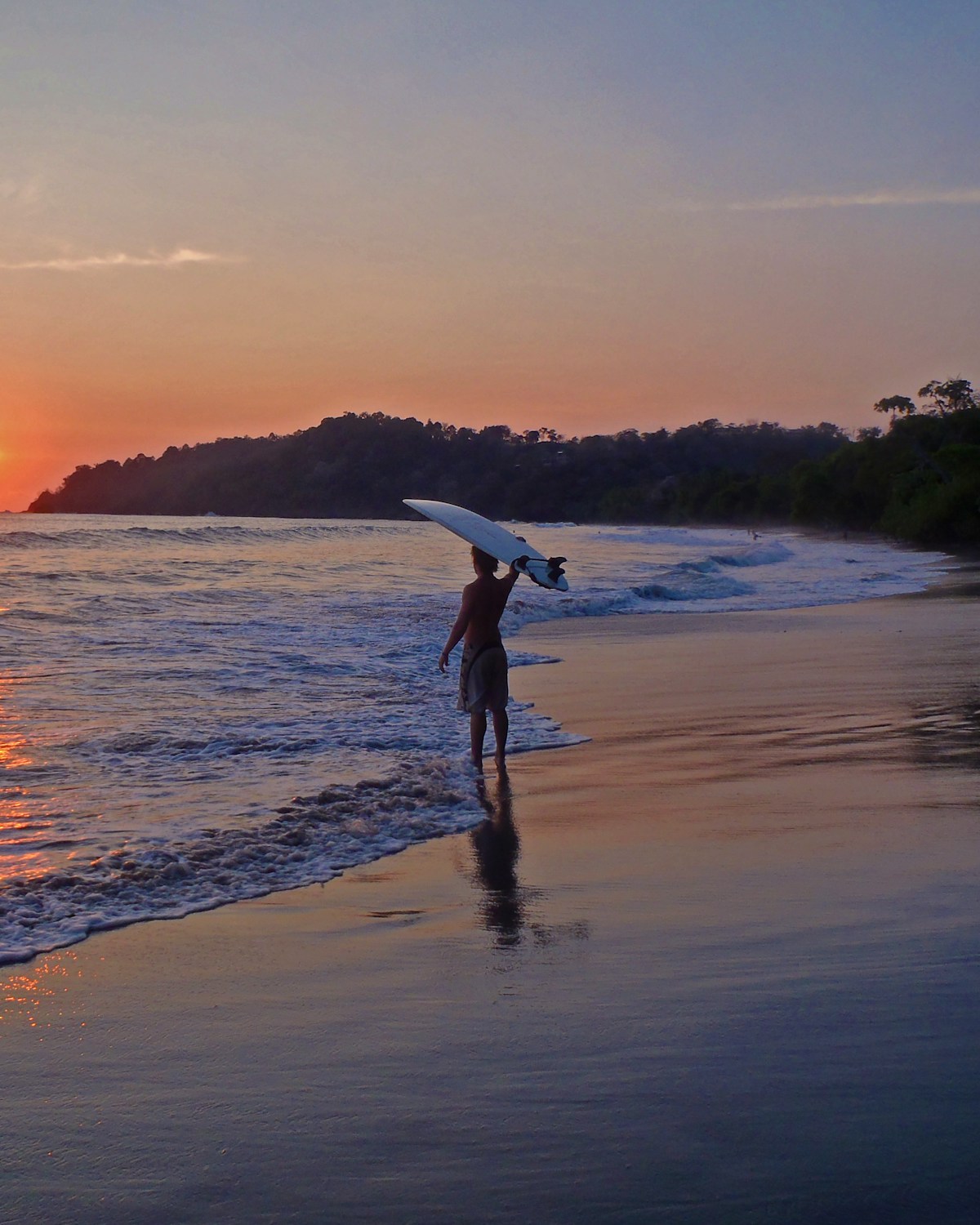 Surfing in Santa Teresa, Costa Rica — Santa Teresa's surf, Costa Rica
