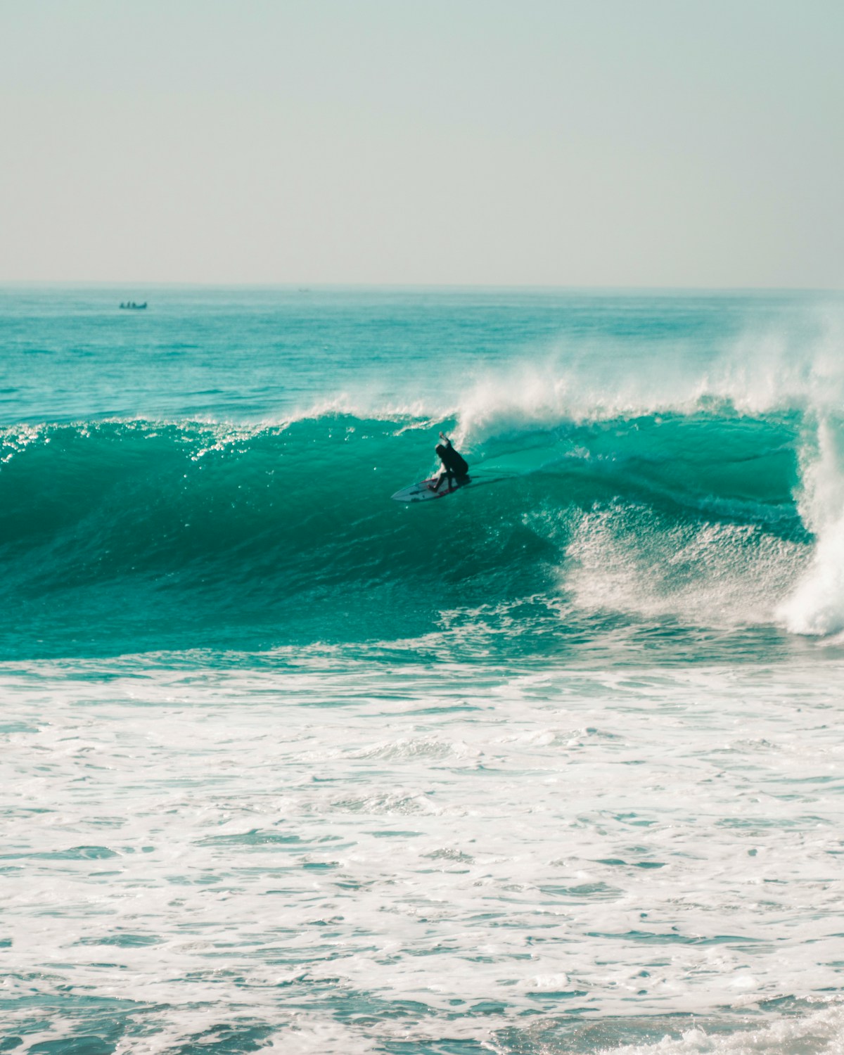 Surfing in Taghazout, Morocco — Taghazout's surf coast, Morocco