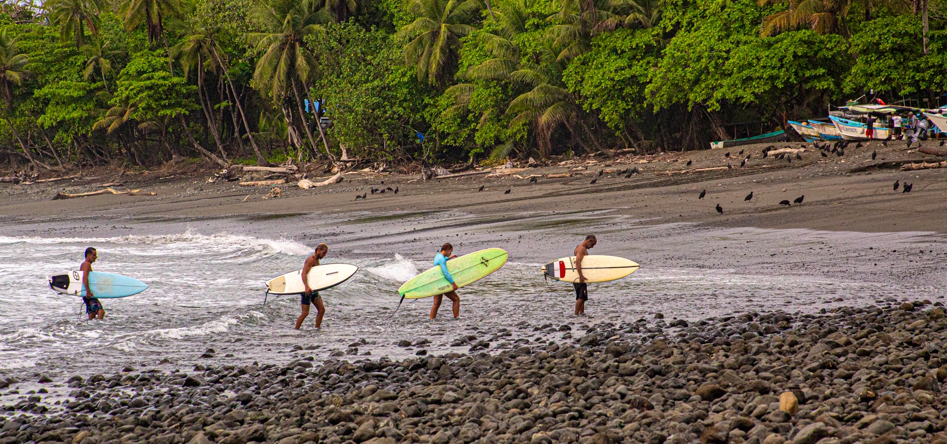 Tamarindo, Costa Rica surfing destination — Tamarindo's surf coast, Costa Rica